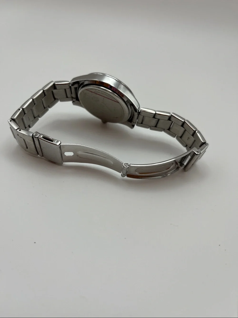 Betsey Johnson polished silver